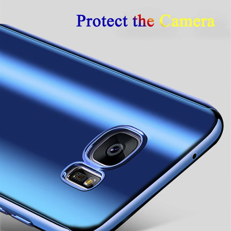 Жесткий ПК чехол для Samsung Galaxy S7 S7edge G9300 G9350 покрытие 360 градусов протектор Samsungs7 g930f