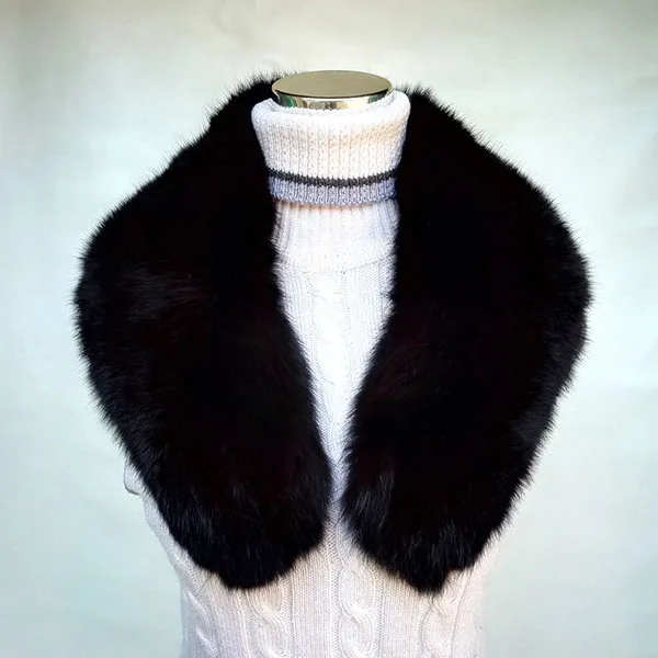 

1 m long rex rabbit fur collar for special buyer