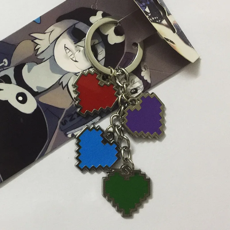 Оптовая продажа ожерелье из игры Undertale брелок с красным сердцем модный