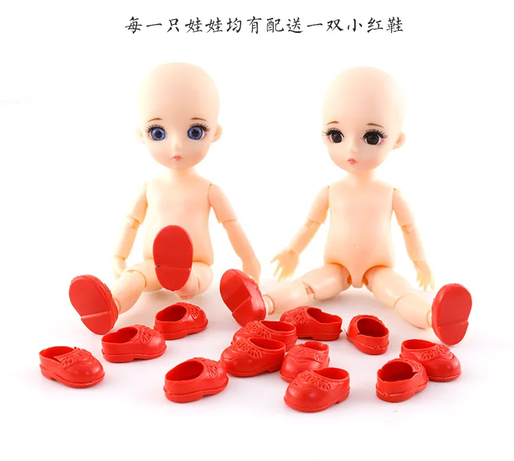 13 подвижных шарнирных 15 см 1/8 куклы игрушки BJD Детская кукла Обнаженная Женская мода тела Куклы Игрушки для девочек подарок нормальная кожа