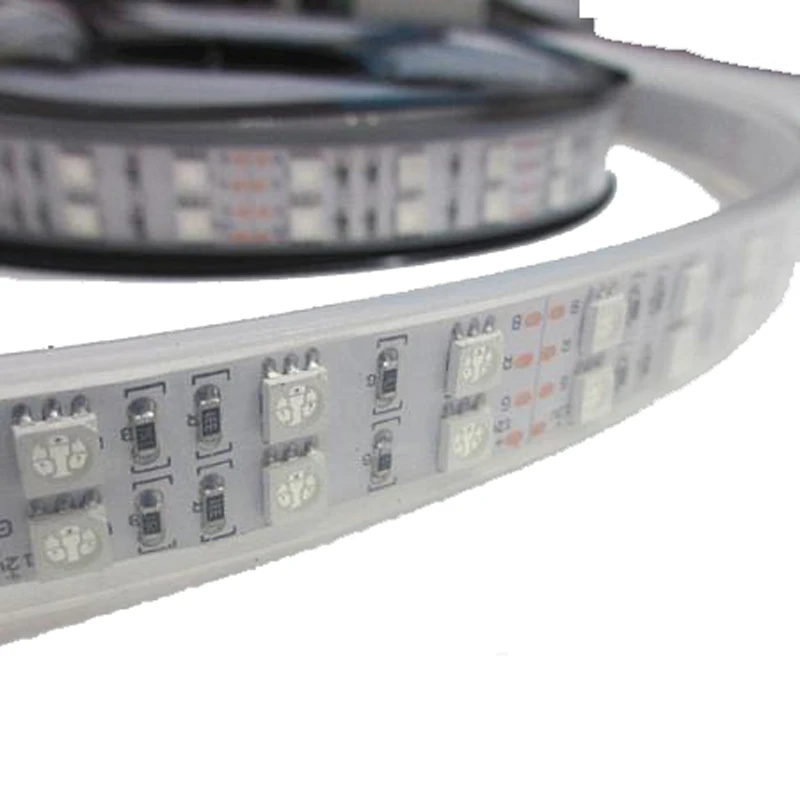 IP67 Водонепроницаемый 5 М 5050 SMD 12В светодиодный гибкий светильник 120 светодиодный/m