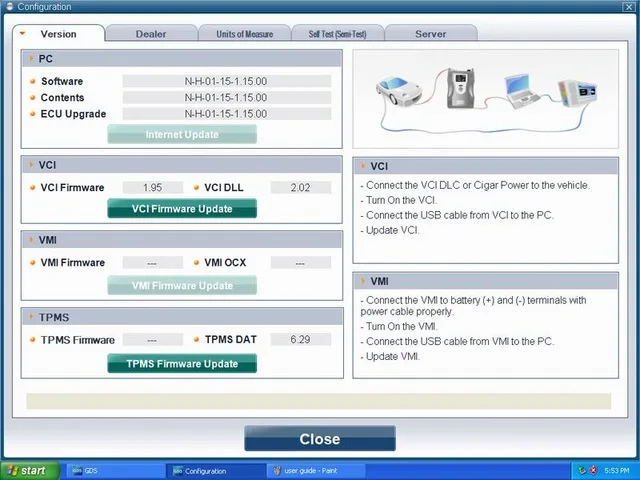 Оригинальное американское программное обеспечение N-H-01-15 / N-K-01-11 для диагностического инструмента GDS VCI для автомобилей Хюндай и Киа.