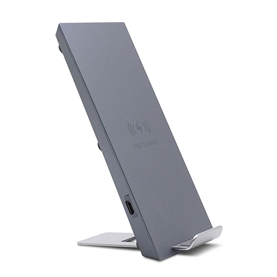 Amstar 10 Вт Быстрое беспроводное зарядное устройство для samsung Galaxy S10 S9 S8 Note 10 USB Qi зарядная подставка для iPhone 11 Pro XS Max XR X 8 Plus - Тип штекера: Rectangle  Cyan-blue