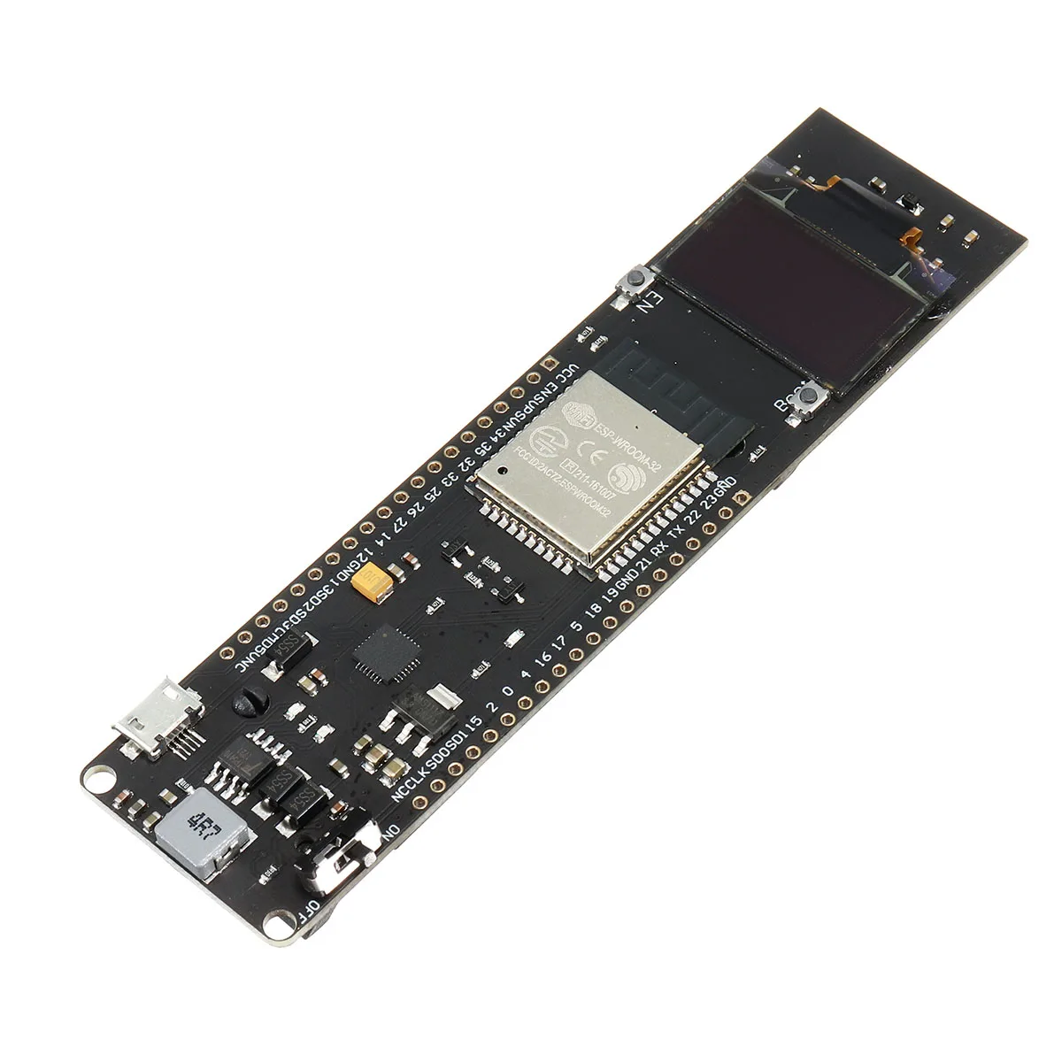 TTGO ESP32 WiFi bluetooth 18650 батарея 0 96 дюймов OLED разработка платы инструмент|Интегральные