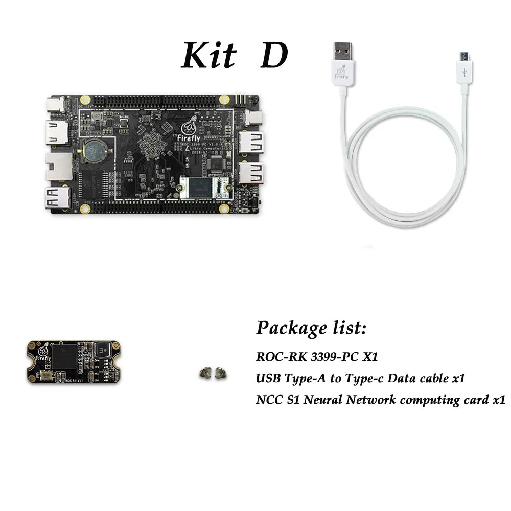 ROC RK3399 ПК на базе серверного уровня ARM Cortex A72, работает с Android 8,1 и Ubuntu 18,04, поддержка PD 2,0 и PO