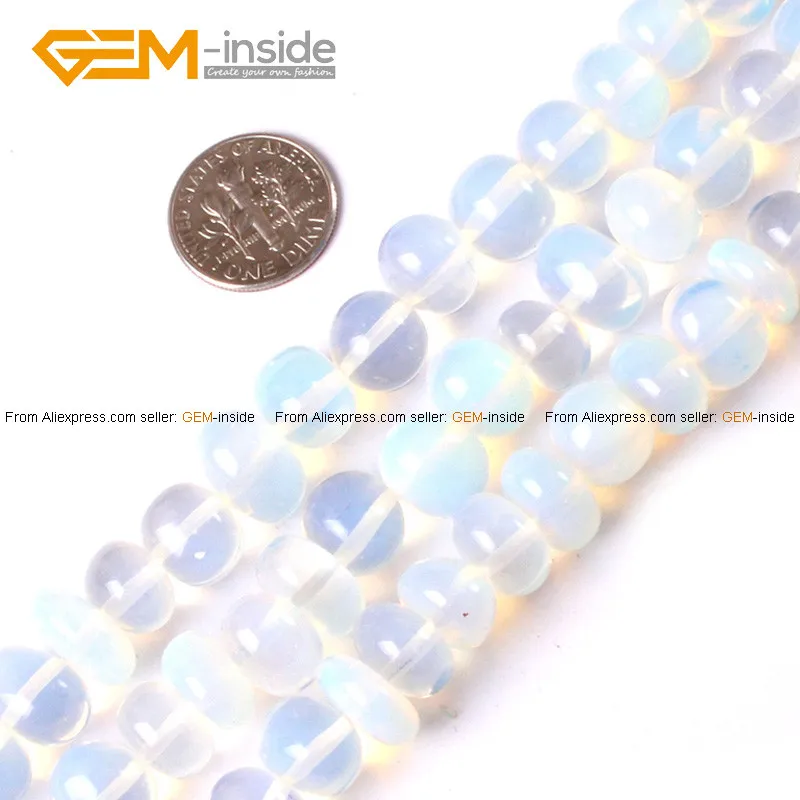 Gem-inside много смешанных Подвески из смешанных камней ассортимент произвольной формы картофельные стеклянные бусины для изготовления ювелирных изделий 8X12 мм 15 дюймов DIY ювелирные изделия
