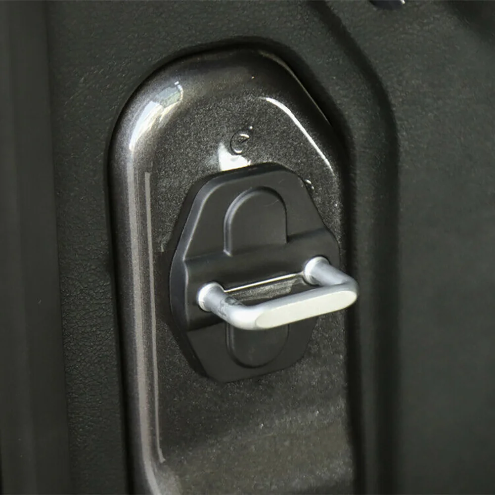 6 шт. защитные чехлы с пряжкой для дверного замка черная декоративная накладка