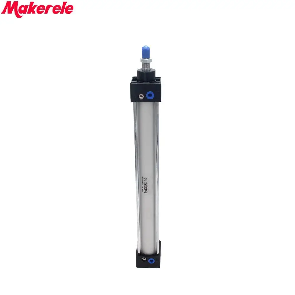 Пневматический цилиндр двойного действия SC32 250 32 мм диаметр ход