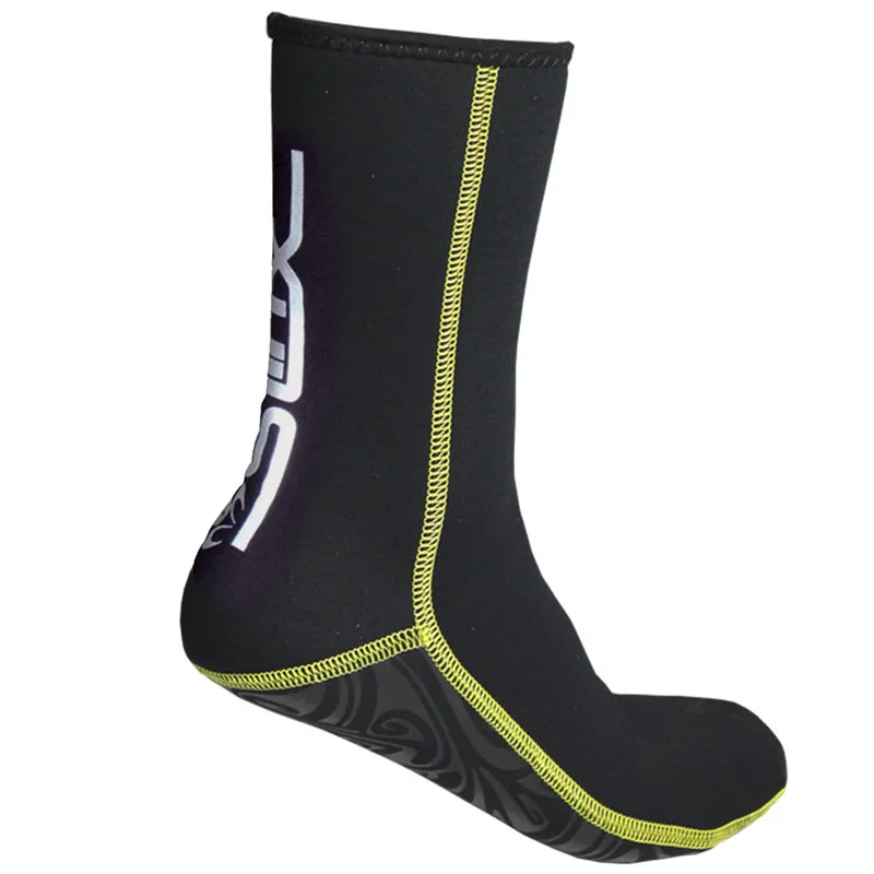 Мужские и женские неопреновые носки SLINX 3 мм для дайвинга с аквалангом купальный