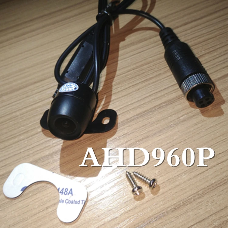

Factory direct selling waterproof monitoring probe AHD 960P HD vehicle mounted small vehicle monitoring device.