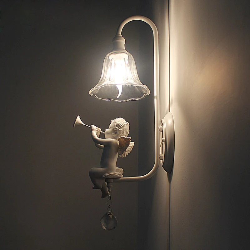 Современный светодиодный настенный светильник в европейском стиле винтажные