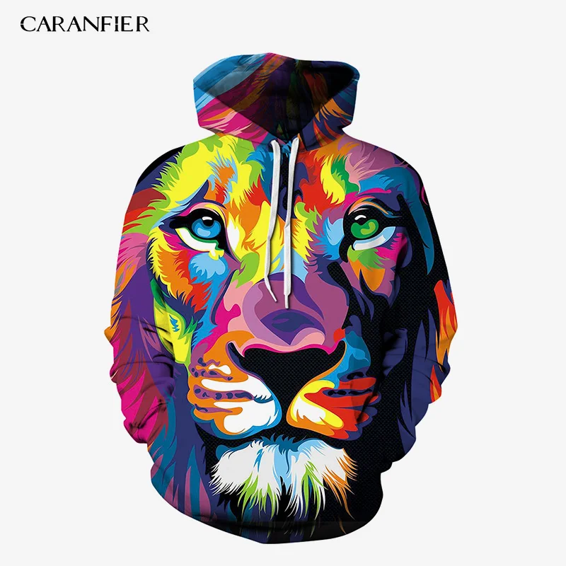 Модные толстовки с 3D принтом для мужчин и женщин повседневные высокого качества