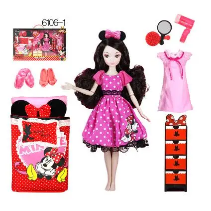 Рекомендуемые кукольные куклы для девочек модная мебель Minnle комбинация спальни