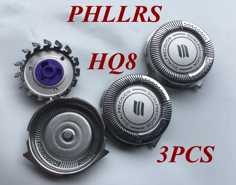 Сменная головка для бритвы PHILIPS HQ8 3 шт. HQ7810XL HQ7812XL HQ7380XL HQ7350XL HQ7345XL HQ7340XL HQ7325XL