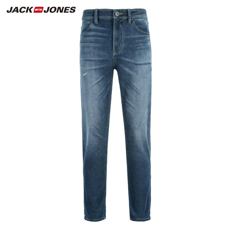 JackJones мужские Стрейчевые обтягивающие укороченные джинсы, джинсовые штаны, мужская одежда 218332504