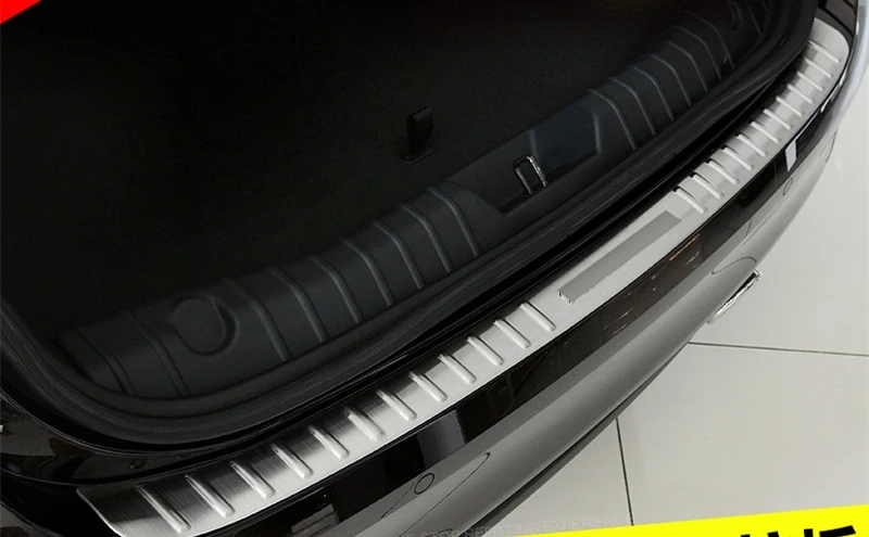 Нержавеющая сталь наружный внутренний задний багажник бампер Накладка на порог