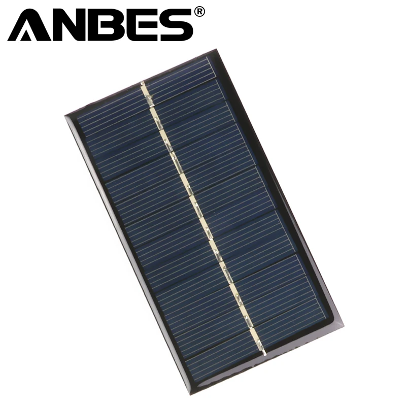 Солнечная панель портативный мини 6 в 1 Вт 110*60 мм Sunpower DIY модуль панели системы для