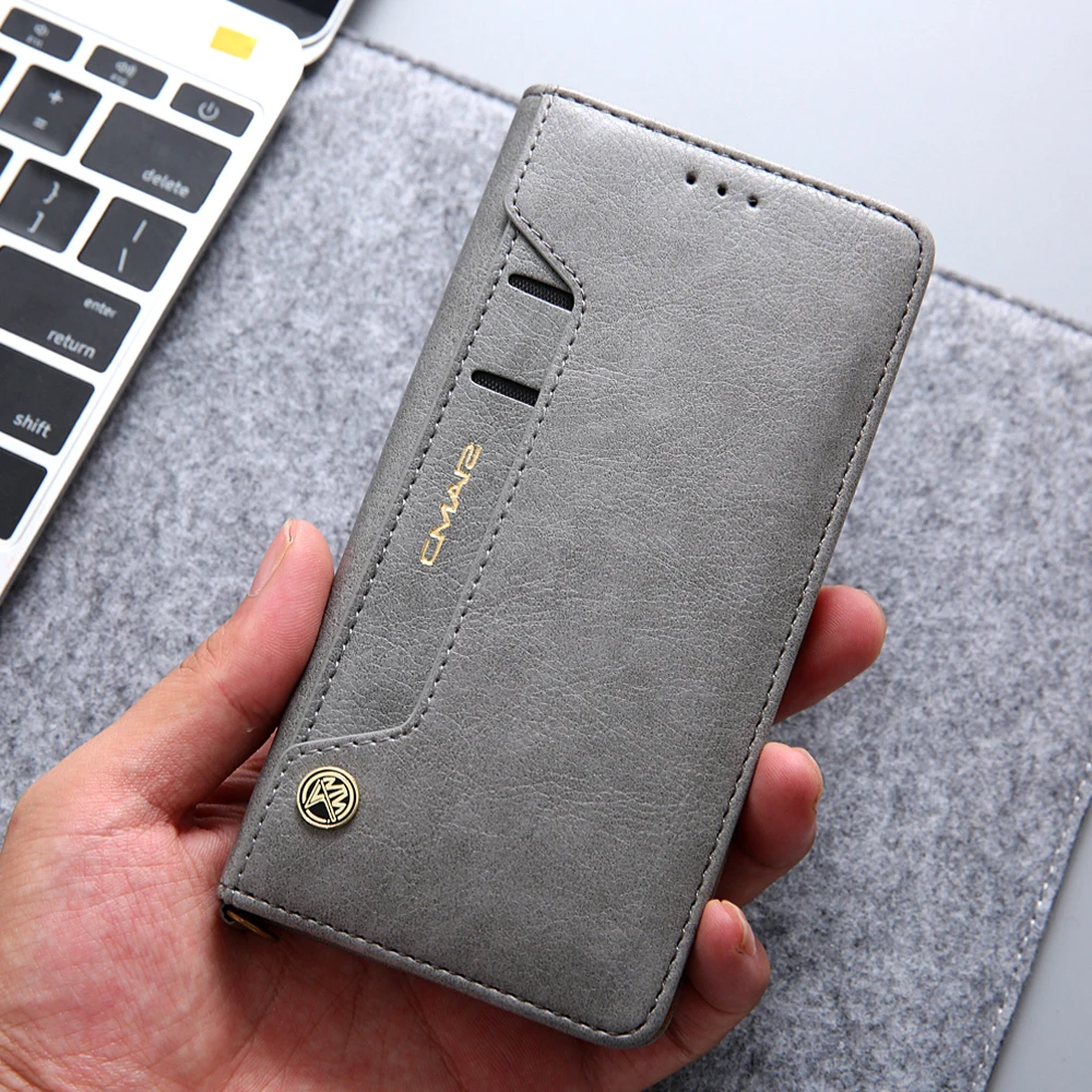Leather Flip Case For Coque Huawei P20 Case Magnet Flip Cover For Funda Huawei P20 Phone Wallet Case Hoesjes Credit Card Holder