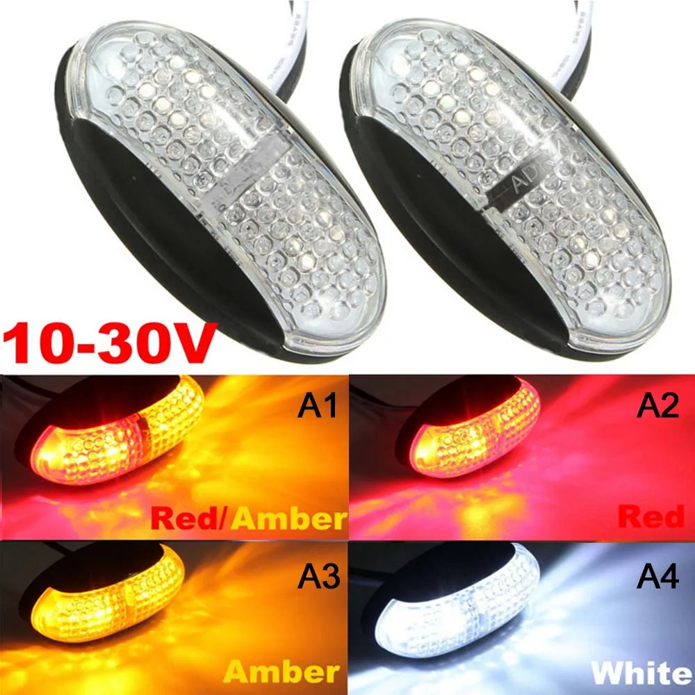 Светодиодный габаритный фонарь для трейлера грузовика погружной фсветильник рь