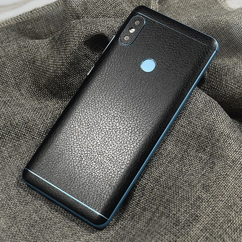 Задняя пленка для Xiaomi Redmi Note 5 кожаная наклейка паста задней панели Защитная