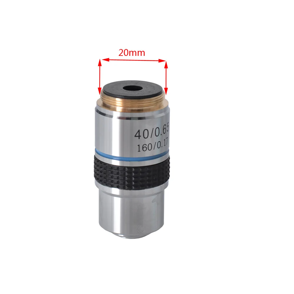 40X 195 Achromatic Objective Lens Biological Microscope Apochromates 1Pcs | Инструменты