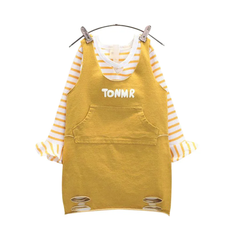 Комплекты одежды для маленьких девочек коллекция 2018 года весенне-осенний модный