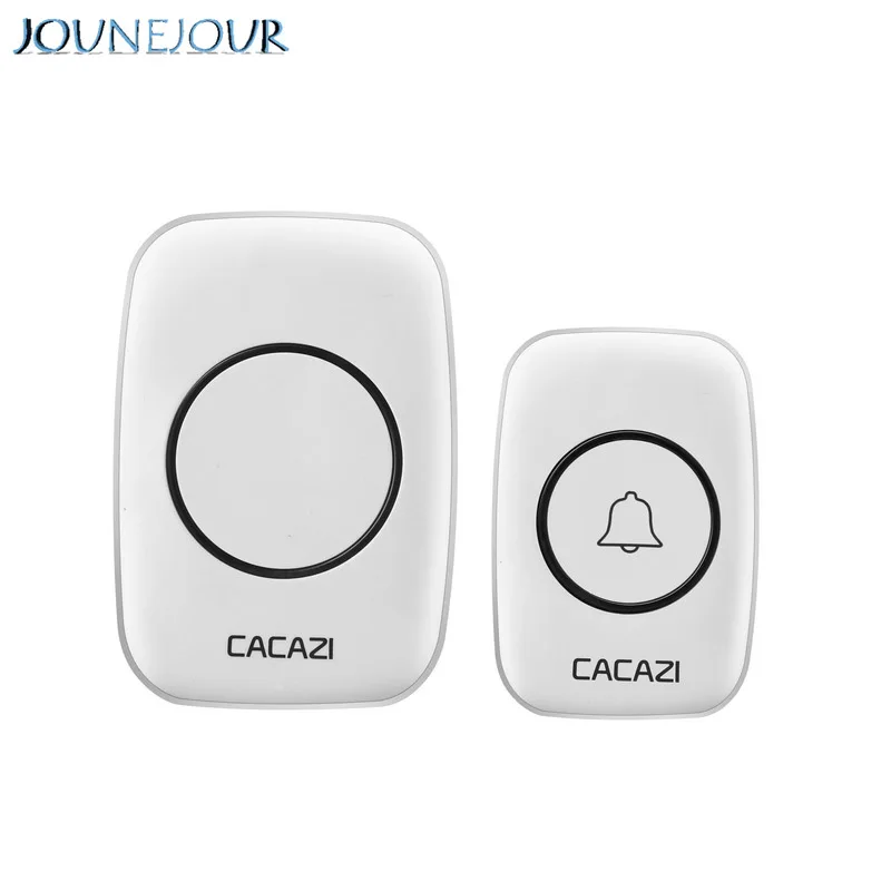 Кольцевой дверной звонок беспроводной водонепроницаемый WiFi 300 м Пульт