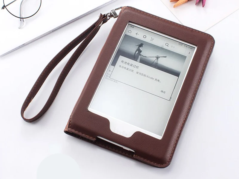 Чехол NINJA, многофункциональный чехол для Funda Kindle Paperwhite 4(10th Generation- Release), Портативная подставка из искусственной кожи
