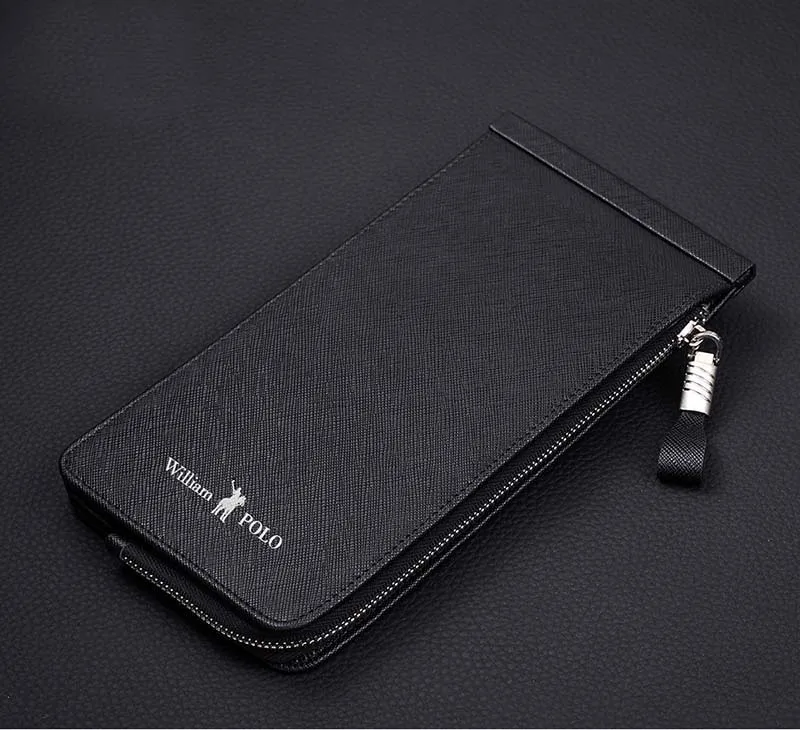 Men's True Leather Card Wallet, Cowhide Credit card bag, Bank Card Clip slim card holder