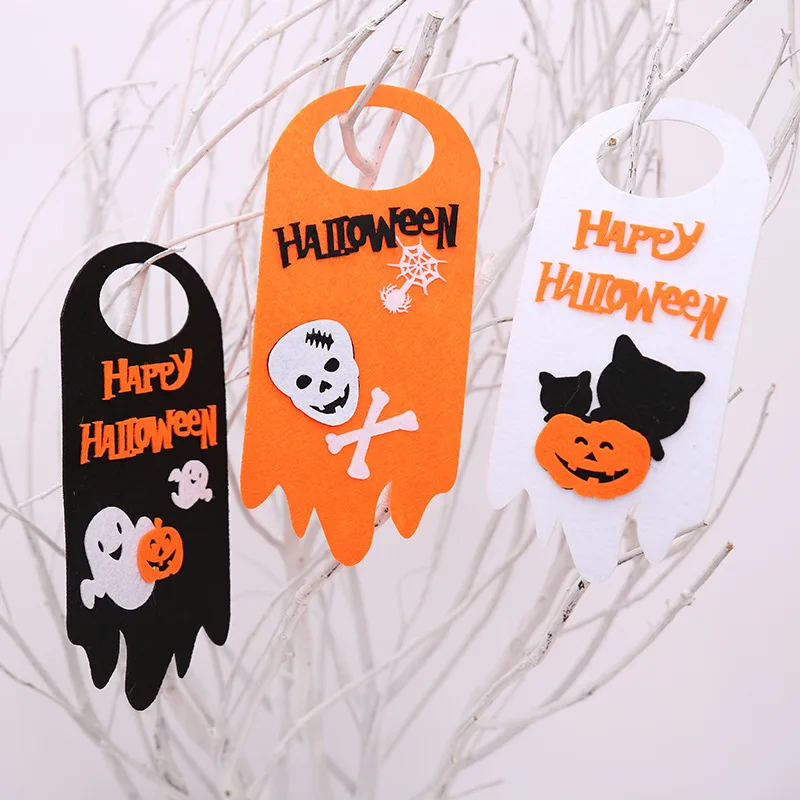 Happy Halloween реквизит висит Форма Декор ужасов дом с привидениями Бумага вечерние