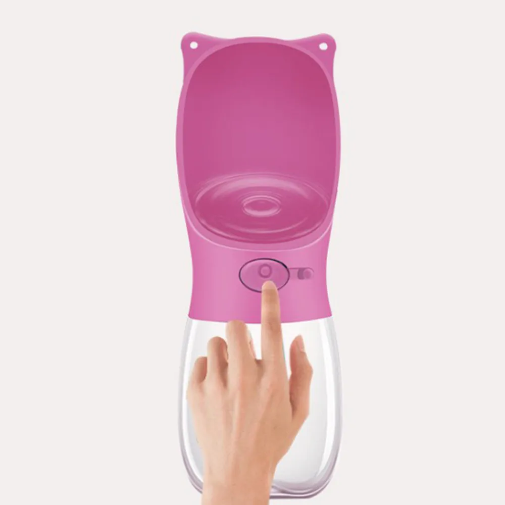 Portable Pet Dog Water Bottle For Small Large Dogs Feeder Travel Puppy Cat Drink Bowl Outdoor Dispenser Supplies | Дом и сад
