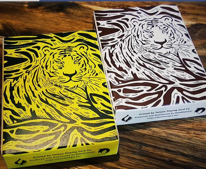 Скрытые король Амурский тигр маньчжурийский Тигр игральные карты покер размер