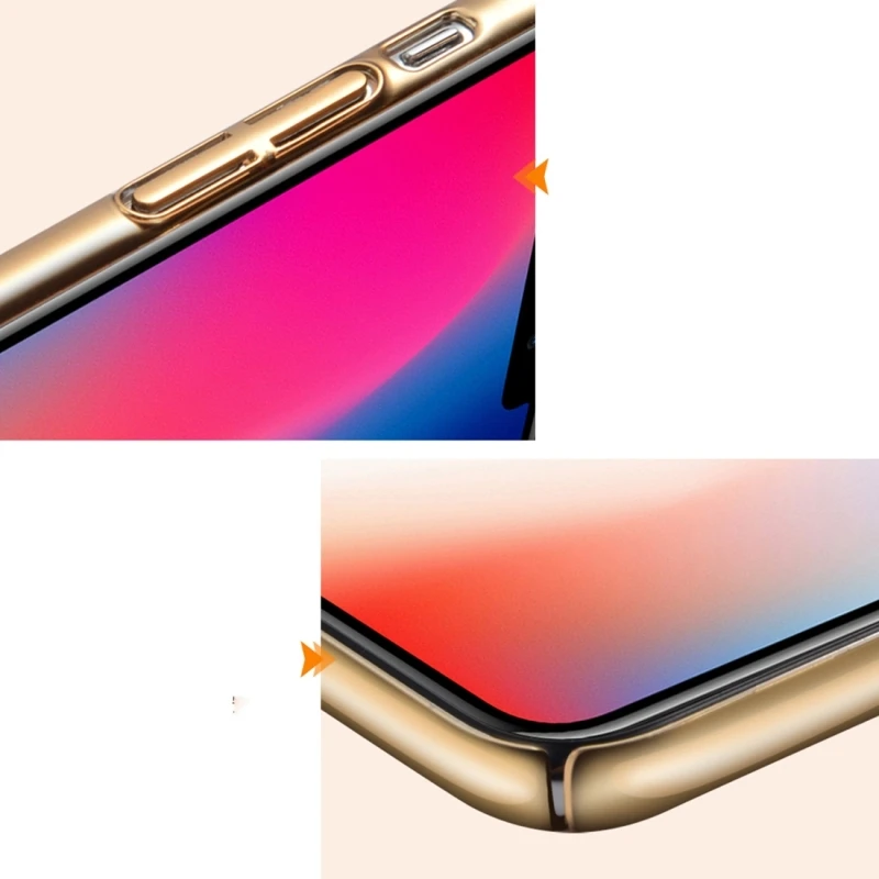 Чехол SULADA для iPhone XS / X Max/XR роскошный чехол из поликарбоната с алмазным покрытием и
