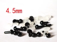 100pcslot plastic safety eye for teddy bear doll animal puppet toy 4 5mm