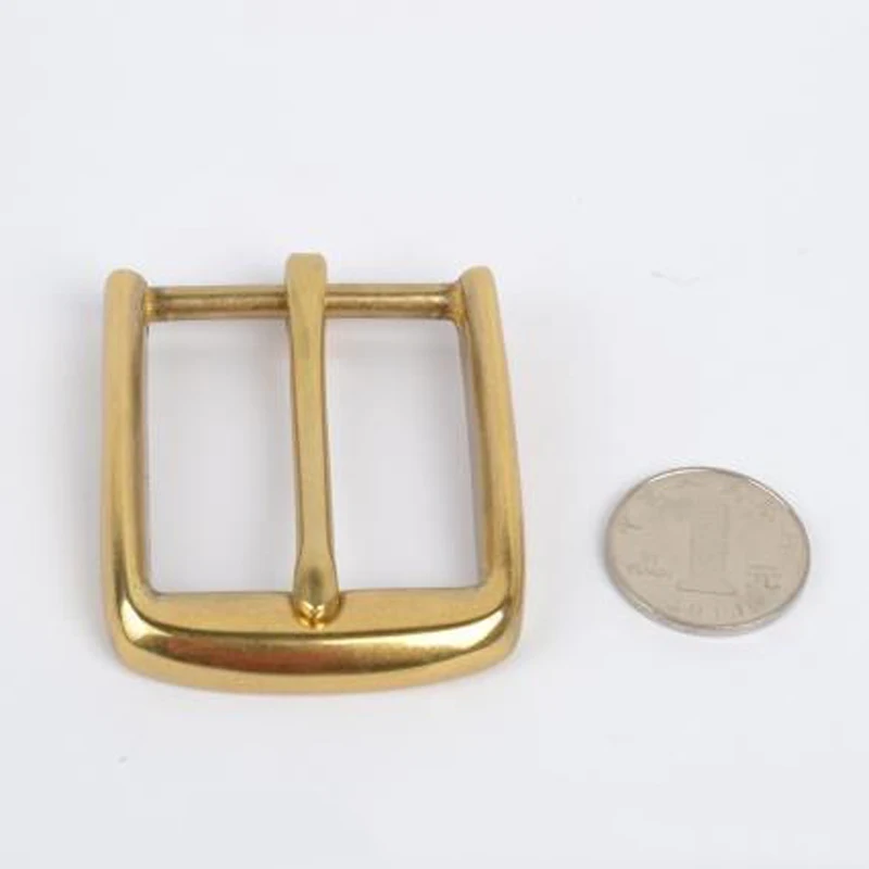Аксессуары для изделий из кожи сделай сам цельная латунная пряжка ремня 39 мм