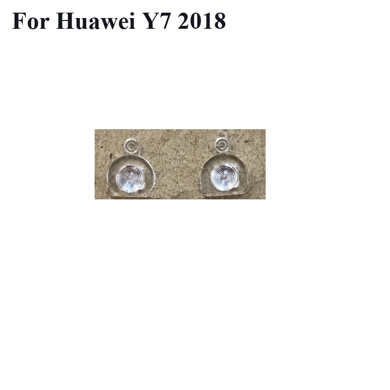 2 шт. запасная Передняя вспышка фонарик лампа стеклянный объектив для Huawei Y7 Y 7 2018 |