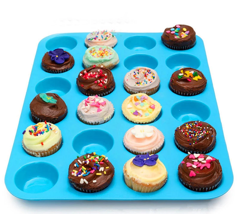 1 шт. силиконовый торт 24 даже пористый Круглый Желе для пудинга DIY Круглая Форма