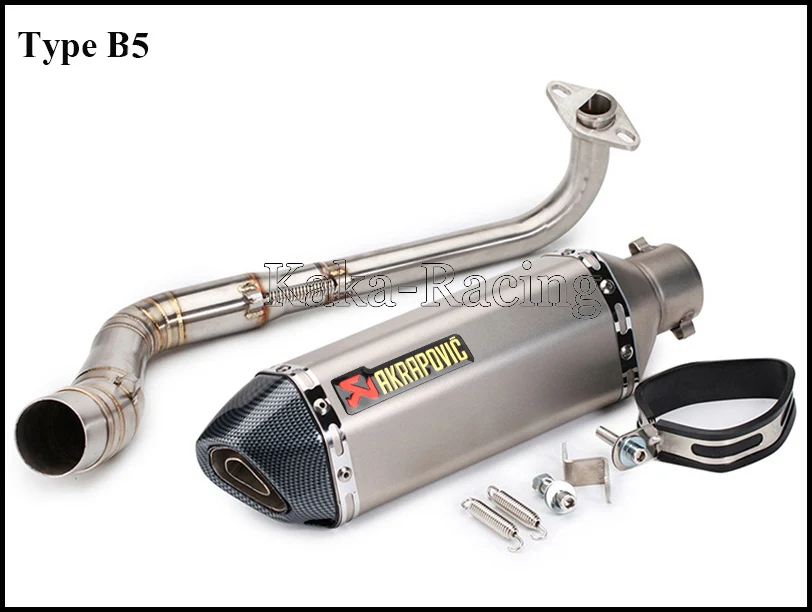 N-MAX 155 мотоцикл Akrapovic глушитель выхлопной трубы для Yamaha NMAX155 NMAX125 N MAX NMAX 155