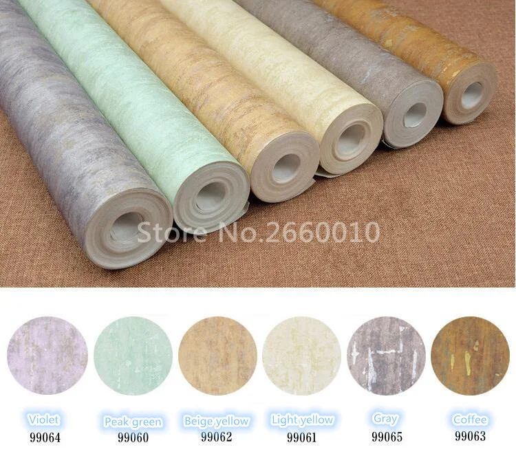 

Distressing Wall Weathered Texture Wallpaper Roll /Antique Cracked Wall Gray Effect Wall Paper, Bedroom&Shop&Coffee background