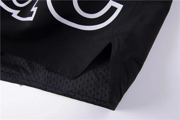 RHUDE Rh лого Шорты купальные Новое поступление мужские свободные шорты с принтом RHUDE самостоятельно нейлоновая подкладка полиэстер сетка шнурок молния короткие
