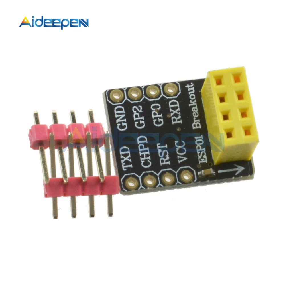 10 шт. Esp8266 ESP-01 ESP-01S WiFi модуль приемопередатчика модель ESP8266 серийный макетный