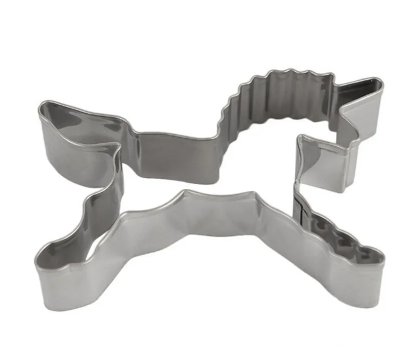 Stainless Steel Unicorn Cookies Cutter Mold Cake Decorations cutting mold Party Home Biscuit Pastry Baking Mould | Дом и сад