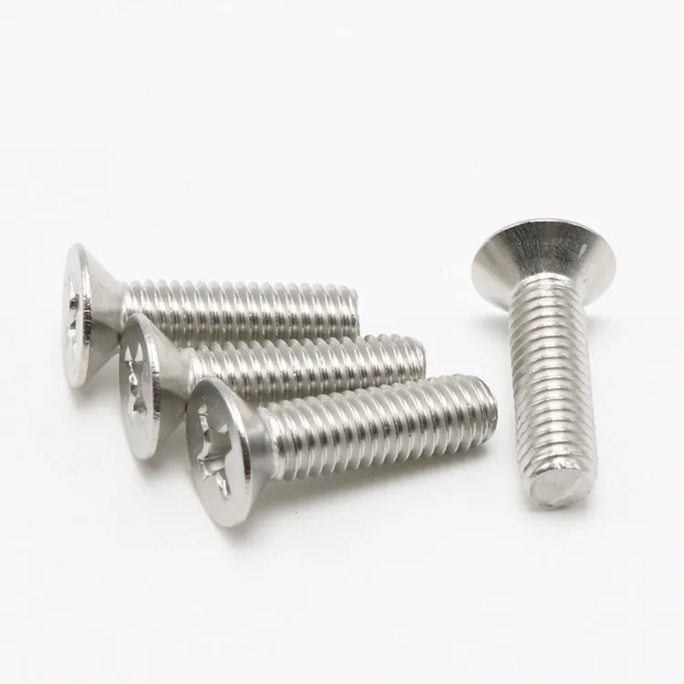 Плоскоголовые винты из нержавеющей стали PK 100 #4 40|machine screws|screw stainless steelscrew |