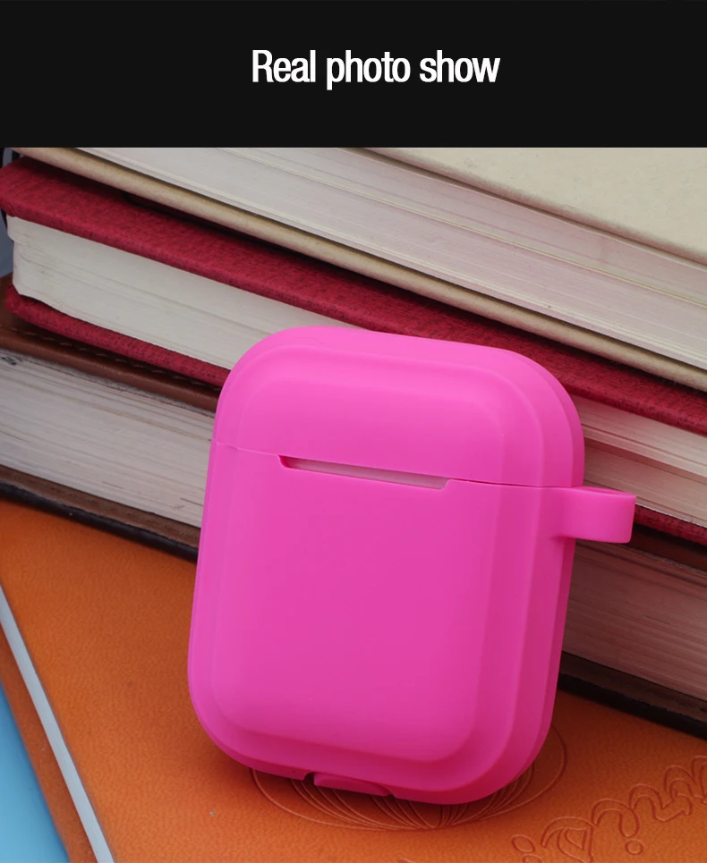 LYMOC Новые кожухи головных телефонов для Airpods 2 беспроводные Bluetooth наушники Airpods 2 светящаяся световая защитная пленка Водонепроницаемая анти-шок