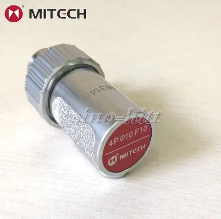 Датчик дурального элемента Mitech 4P F10 dia10 для ультразвукового дефектоскопа |