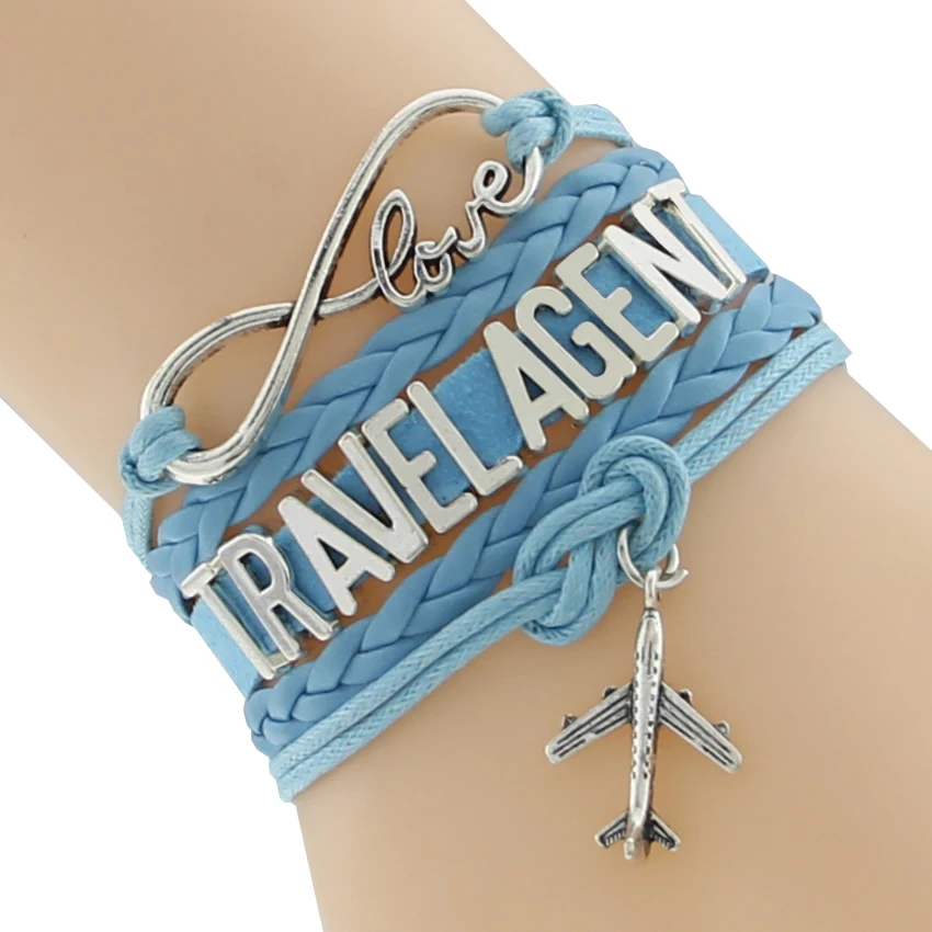 2016 новая мода Бесконечность Любовь Путешествия браслеты браслет ручной работы