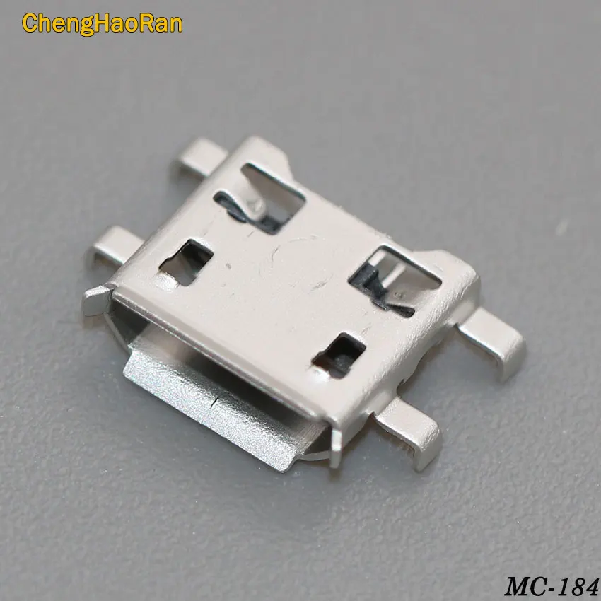 ChengHaoRan 10 шт. микро-USB разъем Тяжелая пластина Тип в 5 контактов 0 72 мм с