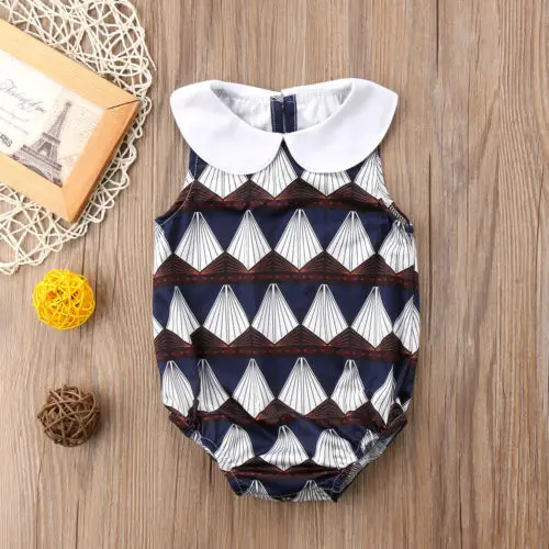 Комбинезон для новорожденных девочек хлопковый комбинезон без рукавов с