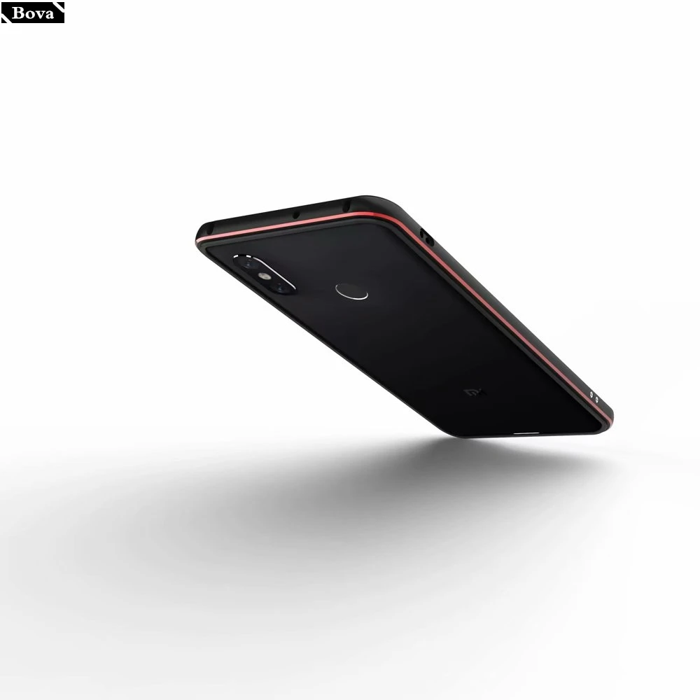 for fundas Xiaomi Mi8 Case Luxury Deluxe Ultra Thin aluminum Bumper For Xiaomi Mi8 6.21" Case+ 2 Film(1 Front+1 Rear