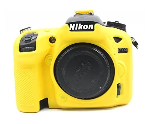 Силиконовая кожа брони чехол корпус протектор для Nikon D7100 D7200 тела DSLR камеры только